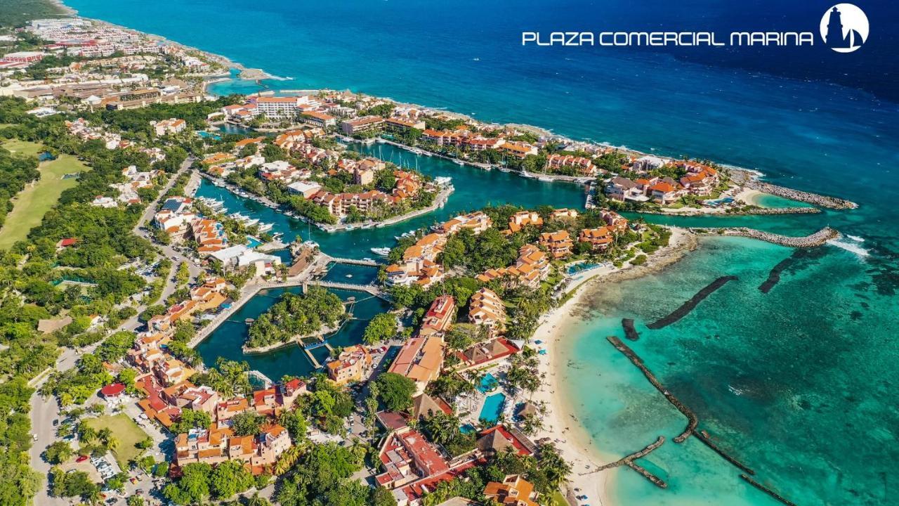 Private Rooms In A Hotel-Type Apartment - Super Located Puerto Aventuras Esterno foto